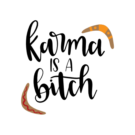 karma-is-a-bitch-funny-free-svg-file-SvgHeart.Com