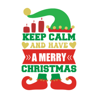 keep-calm-and-have-a-merry-christmas-holiday-free-svg-file-SvgHeart.Com