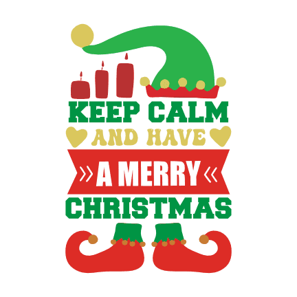 keep-calm-and-have-a-merry-christmas-holiday-free-svg-file-SvgHeart.Com