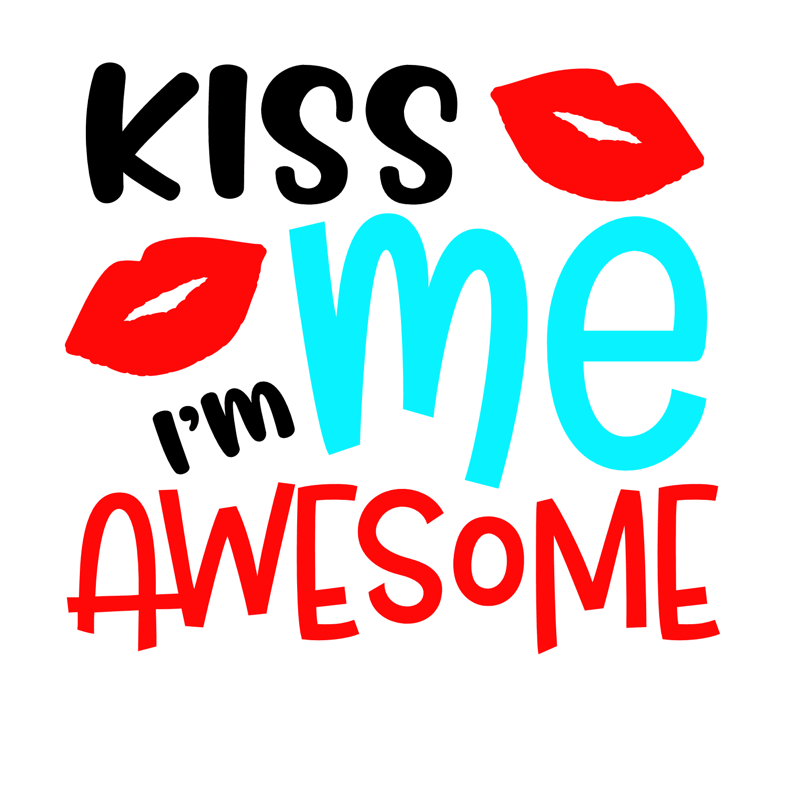 kiss-me-im-awesome-lips-free-svg-file-SvgHeart.Com