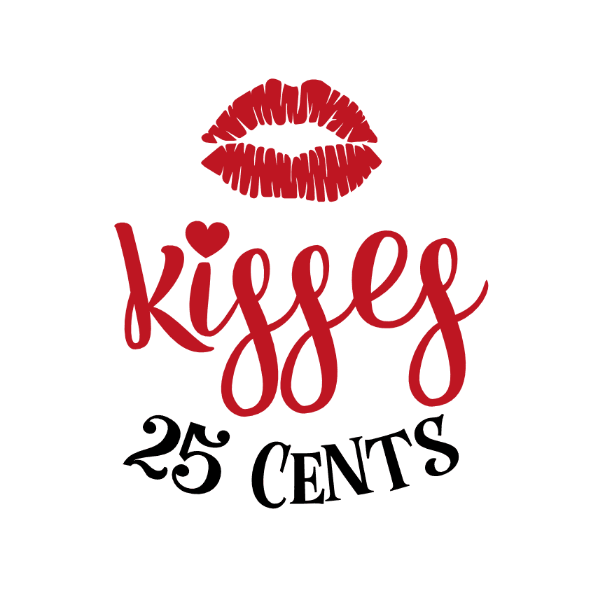 kisses-25cents-funny-valentines-day-free-svg-file-SvgHeart.Com