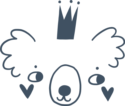 koala-head-with-crown-baby-boho-design-free-svg-file-SvgHeart.Com