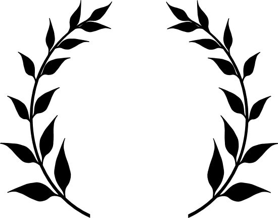 Laurel Wreath Clipart Image Decorative Free Svg File Svg Heart