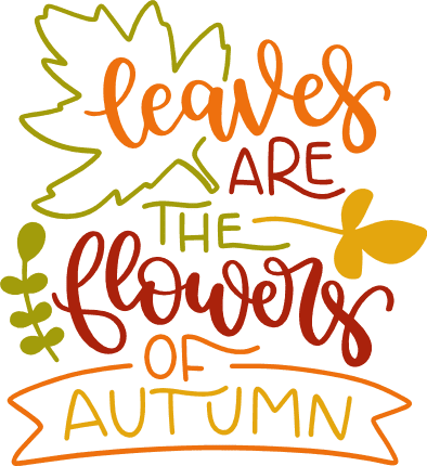 leaves-are-the-flowers-of-autumn-falling-free-svg-file-SvgHeart.Com