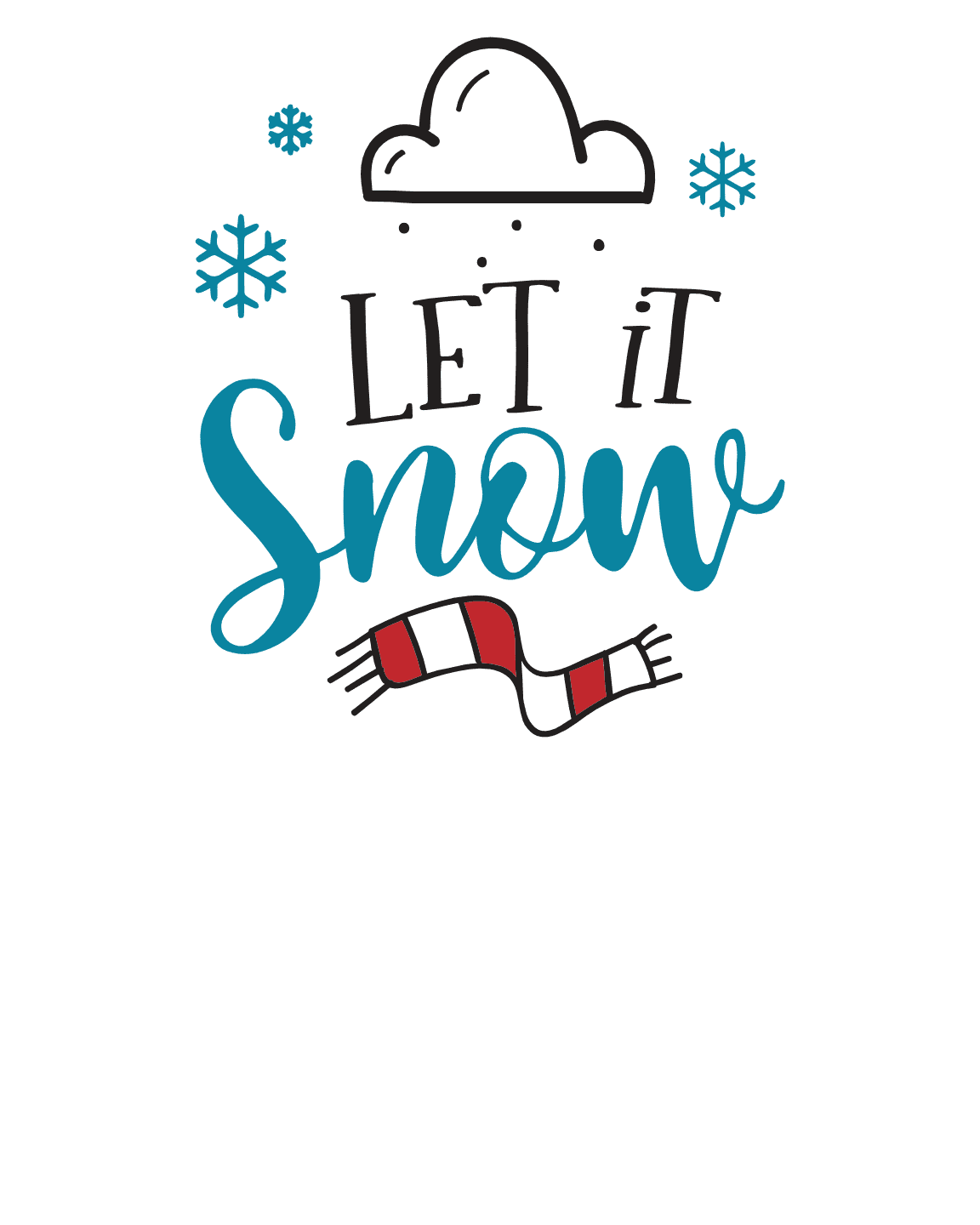 let-it-snow-christmas-free-svg-file-SvgHeart.Com