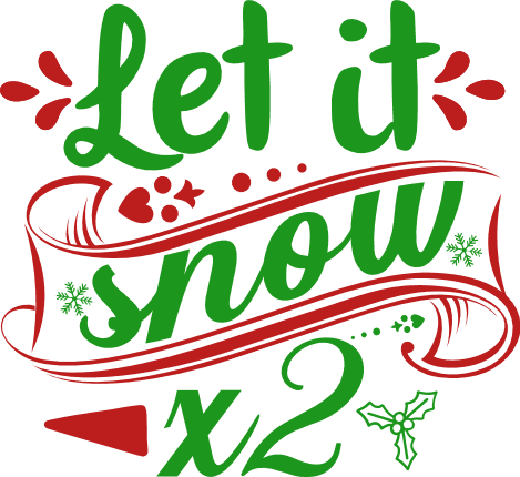 let-it-snow-x2-sign-christmas-holiday-free-svg-file-SvgHeart.Com