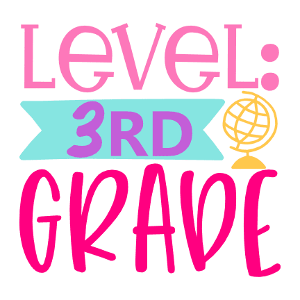 level-3rd-grade-kids-school-free-svg-file-SvgHeart.Com