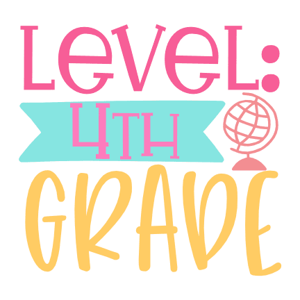level-4th-grade-elementary-school-free-svg-file-SvgHeart.Com