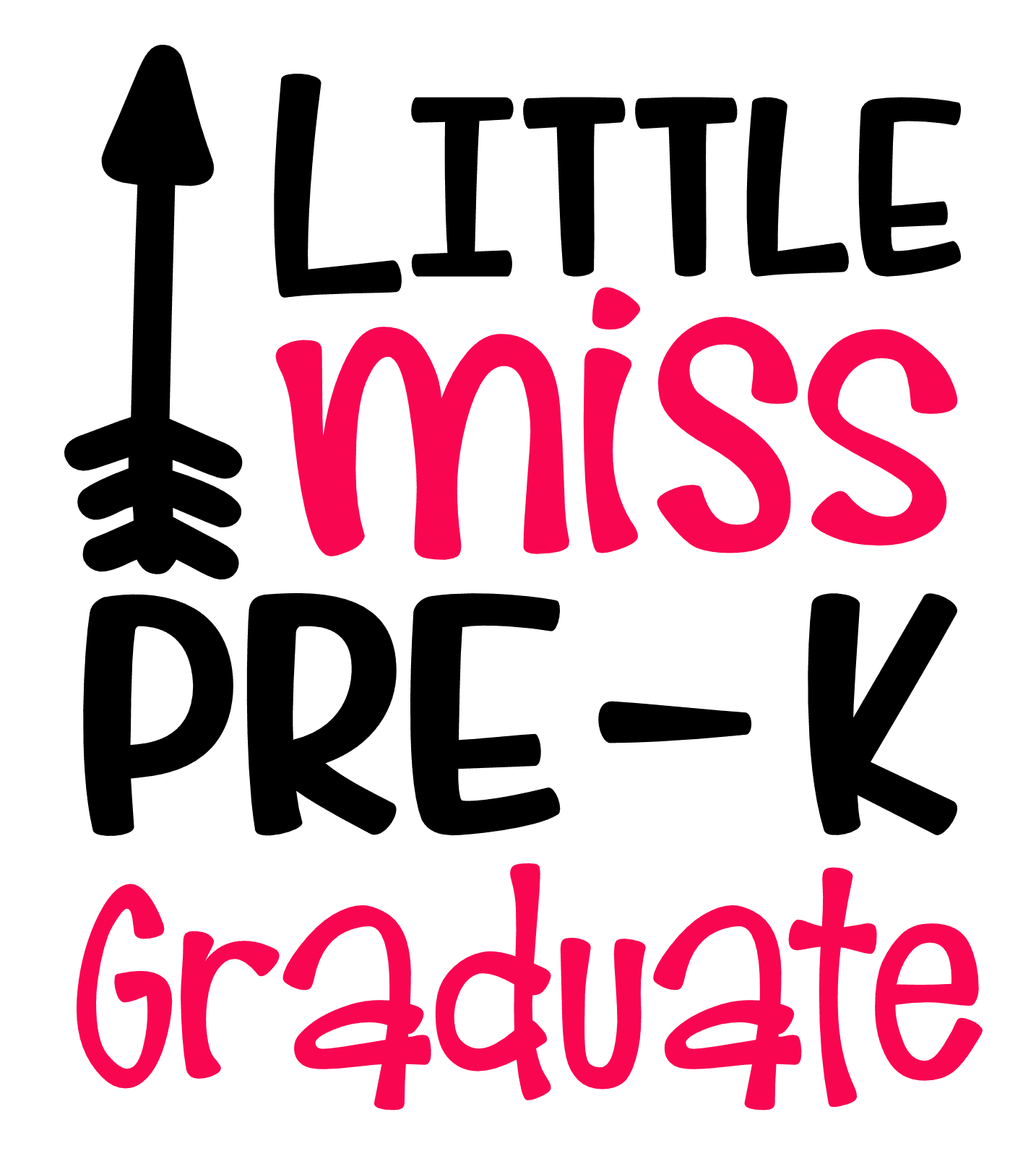 little-miss-pre-k-graduate-free-svg-file-SvgHeart.Com