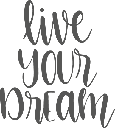 live-your-dream-motivational-free-svg-file-SvgHeart.Com