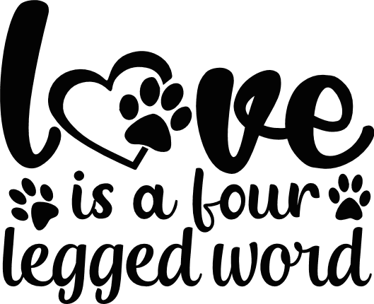 love-is-a-four-legged-word-paws-pet-lover-free-svg-file-SvgHeart.Com