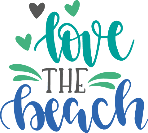 love-the-beach-summer-free-svg-file-SvgHeart.Com