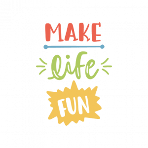 Make Life Fun Free Svg File - SVG Heart