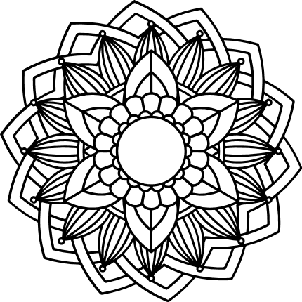 mandala-design-decoration-free-svg-file-SvgHeart.Com