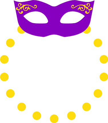 mardi-gras-mask-with-beads-circle-frame-carnival-free-svg-file-SvgHeart.Com