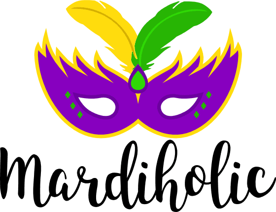 Mardi Gras / Printable Stickers Cricut Design By HelgaKOV