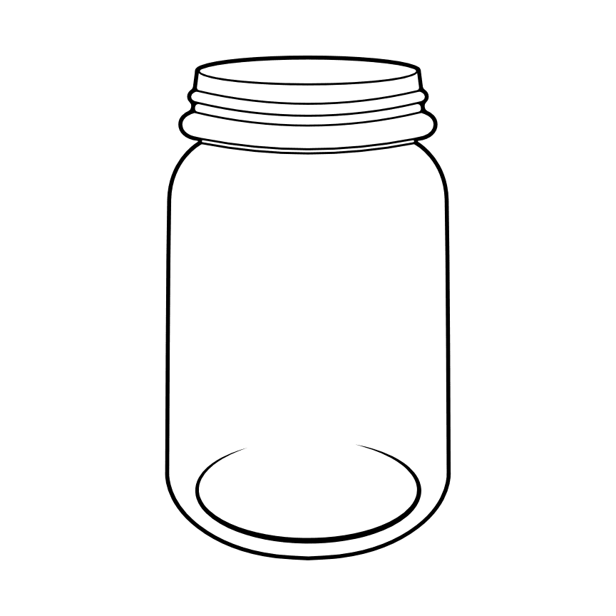 mason-jar-empty-decoration-free-svg-file-SvgHeart.Com