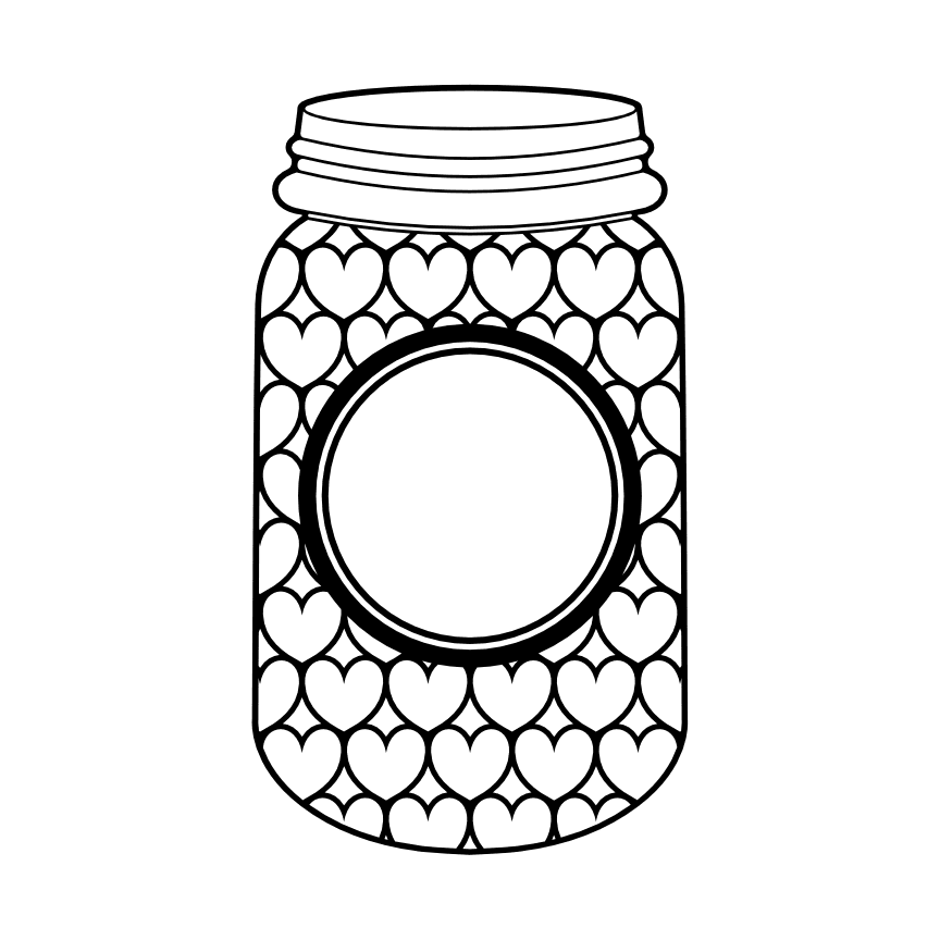 mason-jar-monogram-decoration-free-svg-file-SvgHeart.Com