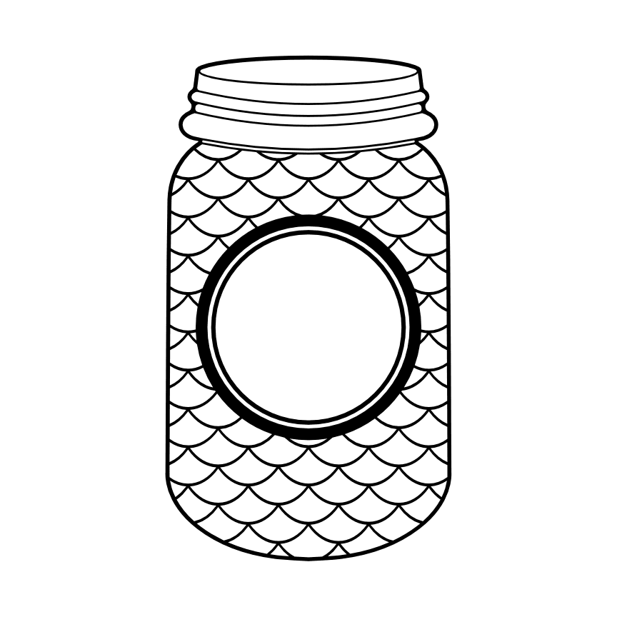 mason-jar-monogram-decoration-free-svg-file-SvgHeart.Com