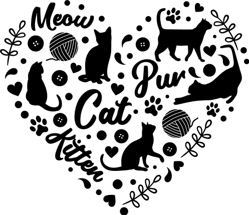 meow-pur-cat-kitten-heart-shape-pet-free-svg-file-SvgHeart.Com