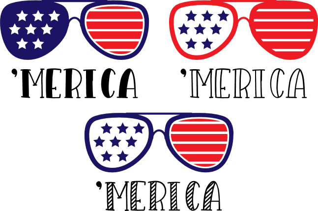 merica-sunglasses-bundle-4th-of-july-free-svg-file-SvgHeart.Com