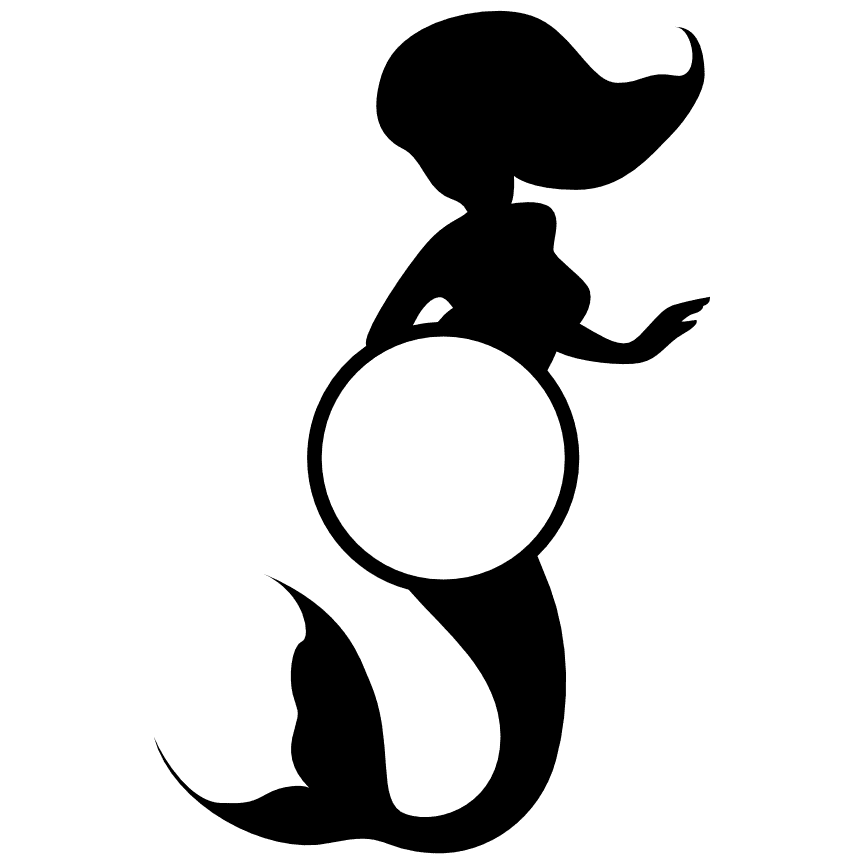mermaid-monogram-frame-nautical-free-svg-file-SvgHeart.Com
