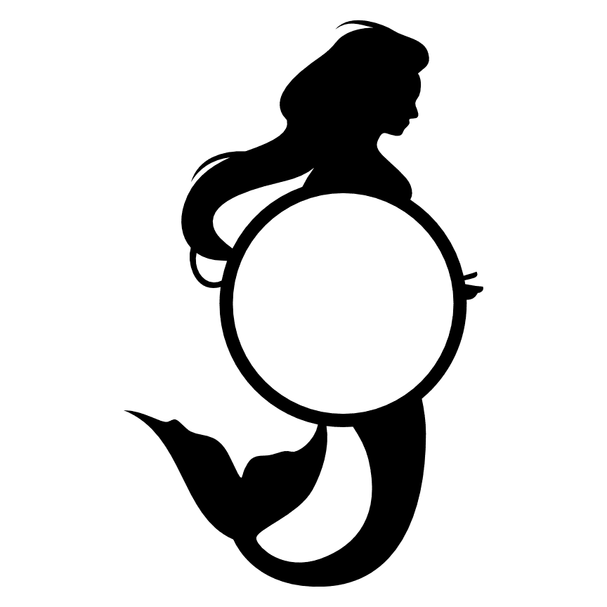 mermaid-monogram-sea-beach-life-free-svg-file-SvgHeart.Com