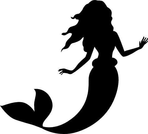 mermaid-silhouette-beach-free-svg-file-SvgHeart.Com