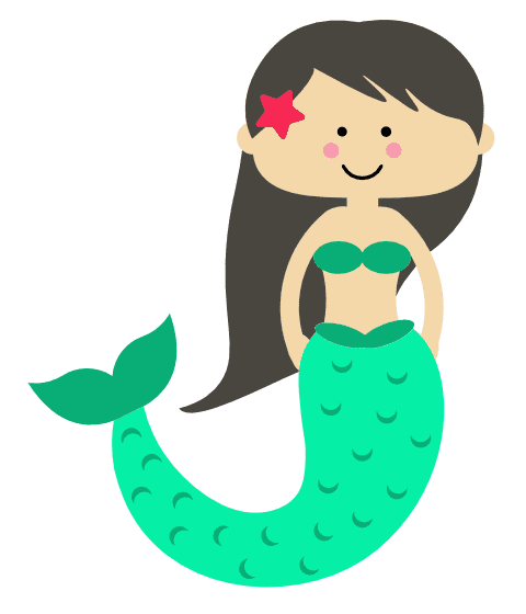 mermaid-with-star-in-hairs-clipart-free-svg-file-SvgHeart.Com