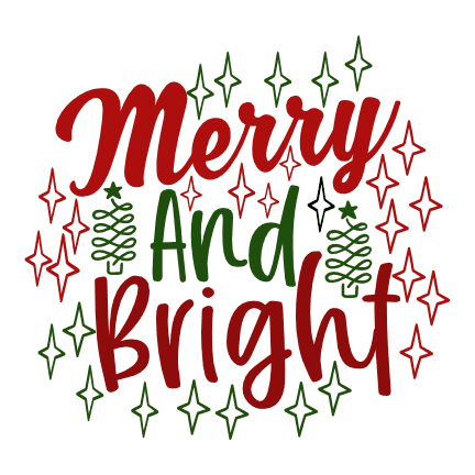 merry-and-bright-christmas-free-svg-file-SvgHeart.Com