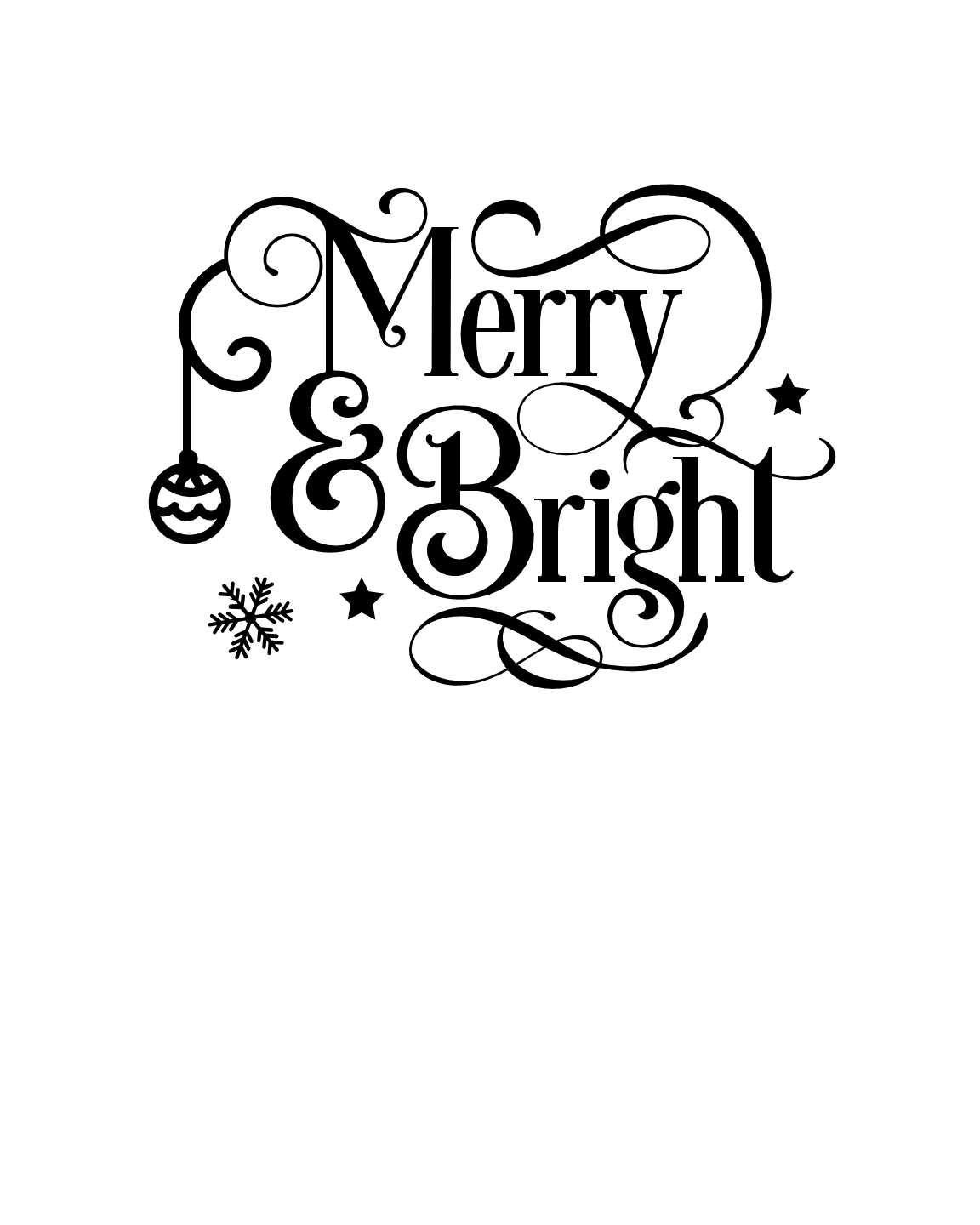 merry-and-bright-christmas-free-svg-file-SvgHeart.Com