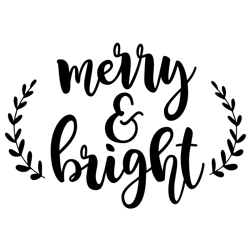 merry-and-bright-christmas-free-svg-file-SvgHeart.Com