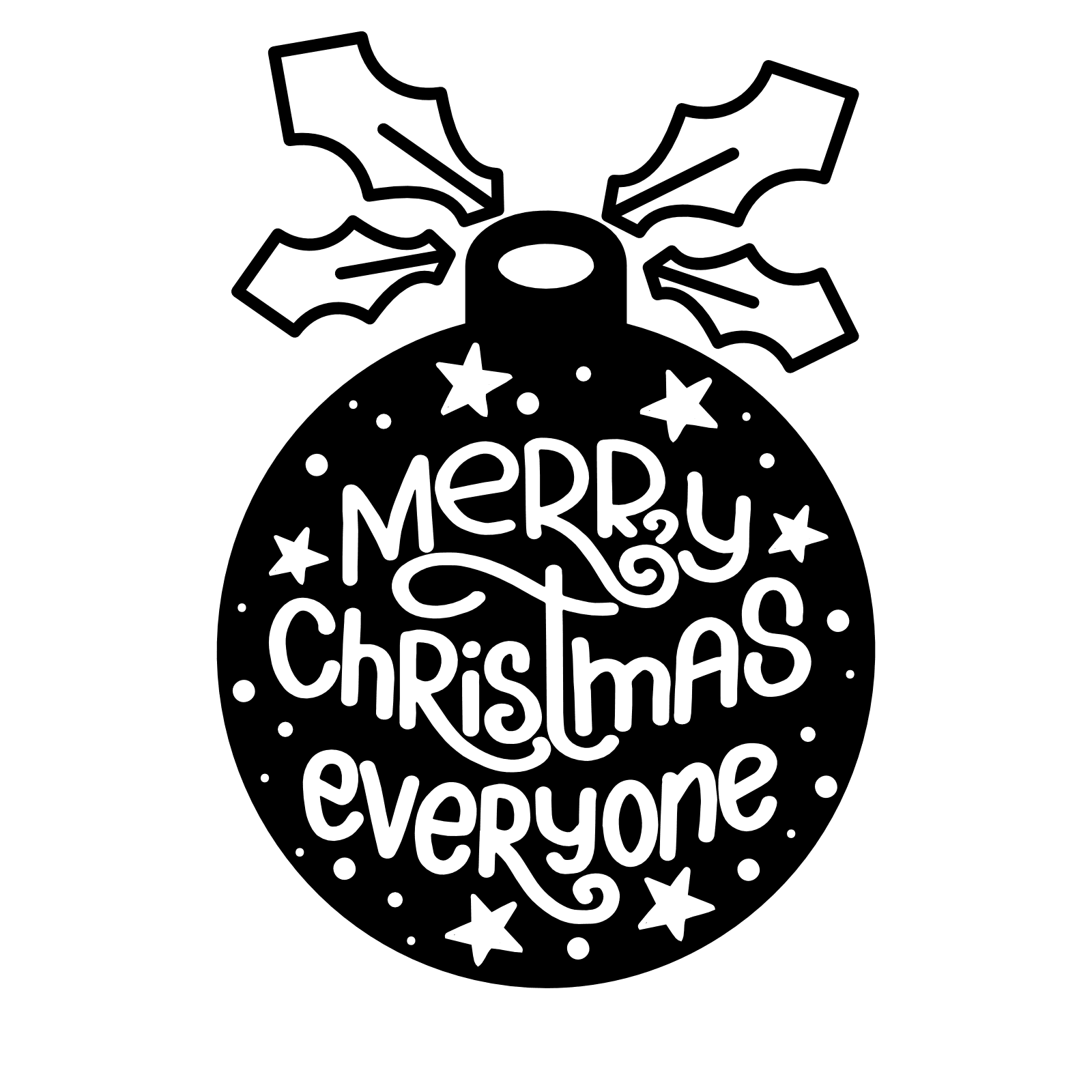 merry-christmas-everyone-tree-ornament-free-svg-file-SvgHeart.Com