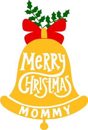 merry-christmas-mommy-bell-decoration-free-svg-file-SvgHeart.Com