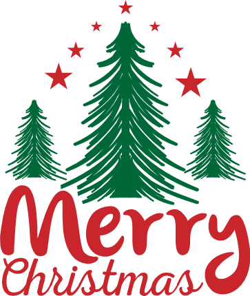 merry-christmas-trees-holiday-free-svg-file-SvgHeart.Com