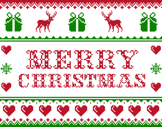 merry-christmas-ugly-sweater-pixel-design-free-svg-file-SvgHeart.Com