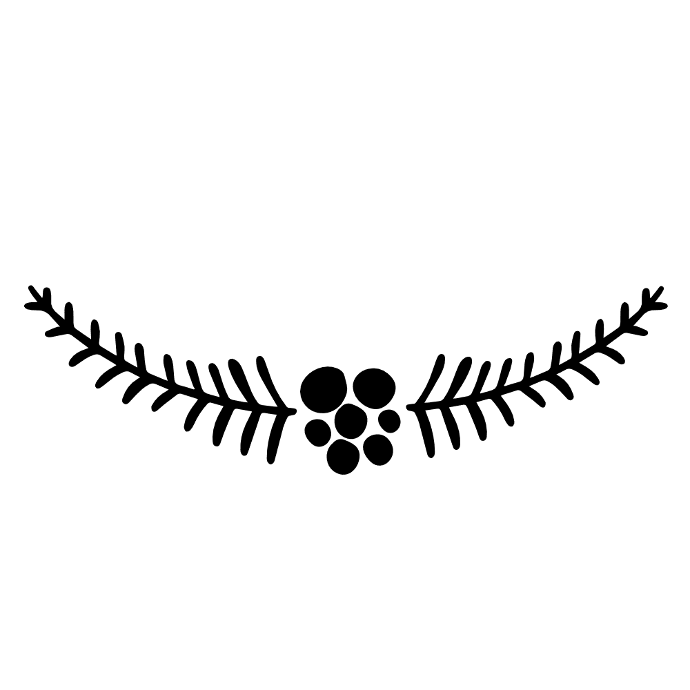 mistletoe-leaves-silhouette-decorative-border-free-svg-file-SvgHeart.Com