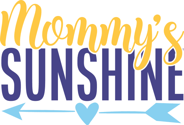 mommys-sunshine-arrow-with-heart-mom-and-baby-free-svg-file-SvgHeart.Com