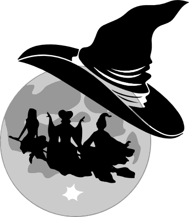 moon-flying-witches-with-hat-halloween-free-svg-file-SvgHeart.Com