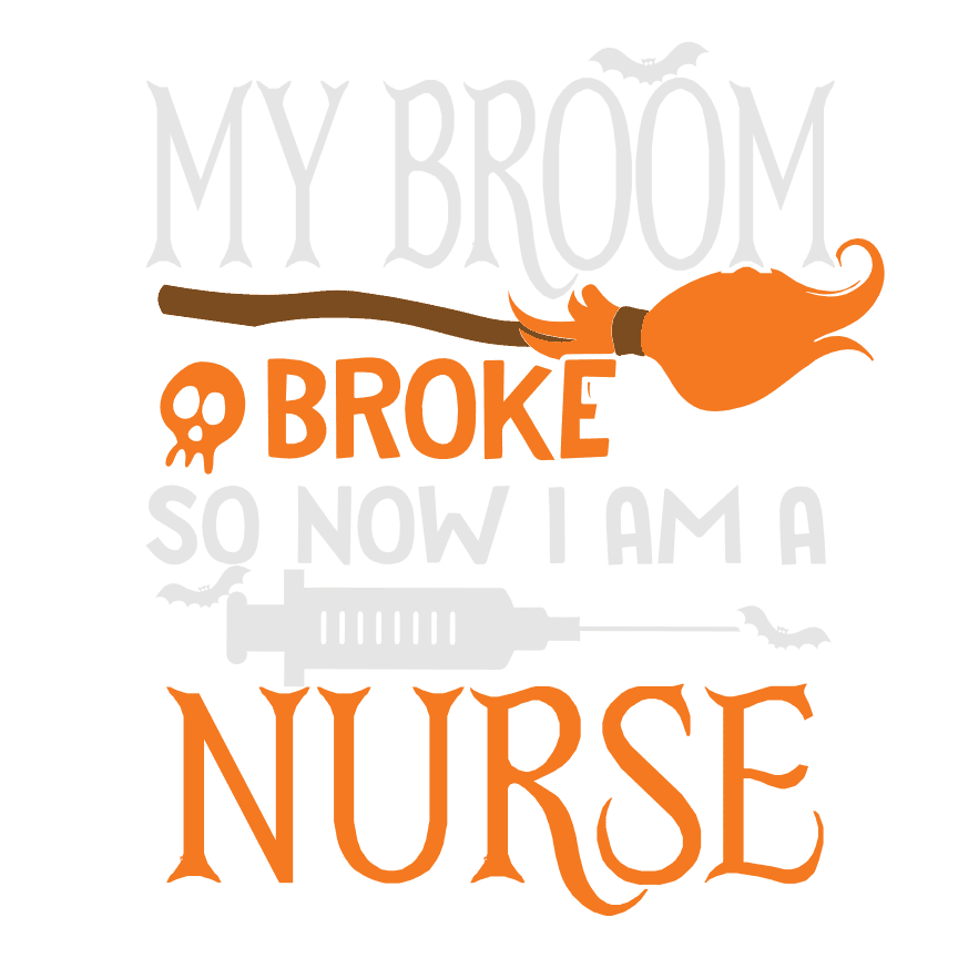 my-broom-broke-so-now-i-am-a-nurse-funny-halloween-free-svg-file-SvgHeart.Com