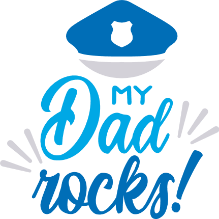 my-dad-rocks-police-hat-fathers-day-free-svg-file-SvgHeart.Com