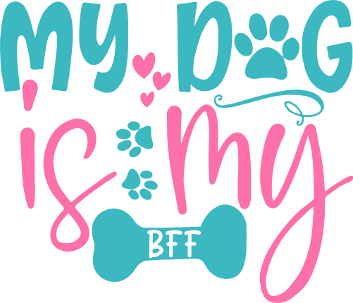 my-dog-is-my-bff-dog-bandana-pet-lover-free-svg-file-SvgHeart.Com