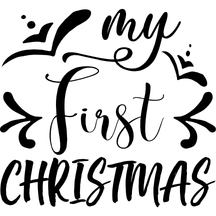 my-first-christmas-newborn-holiday-free-svg-file-SvgHeart.Com