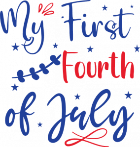 my first fourth of july, patriotic, baby independence day free svg file ...