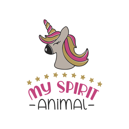 my-spirit-animal-unicorn-stars-free-svg-file-SvgHeart.Com