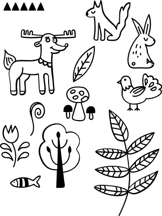 nature-bundle-tree-deer-birds-free-svg-file-SvgHeart.Com