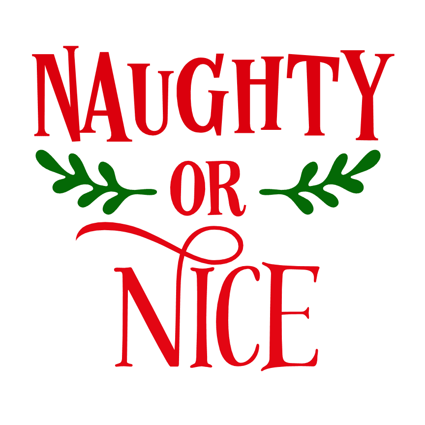 On The Naughty List And I Regret Nothing, Funny Christmas Free Svg File -  SVG Heart