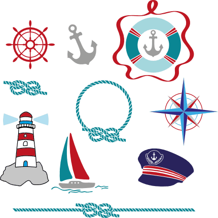 nautical-elements-bundle-anchor-compass-light-house-free-svg-file-SvgHeart.Com