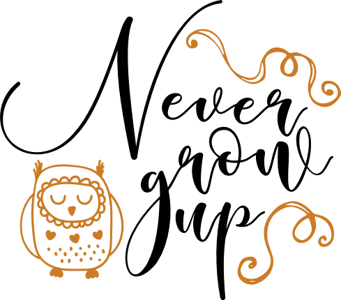 never-grow-up-baby-boho-design-owl-free-svg-file-SvgHeart.Com