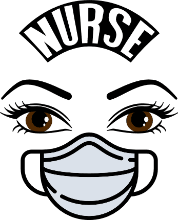 nurse-face-with-mask-covid-virus-pandemic-free-svg-file-SvgHeart.Com